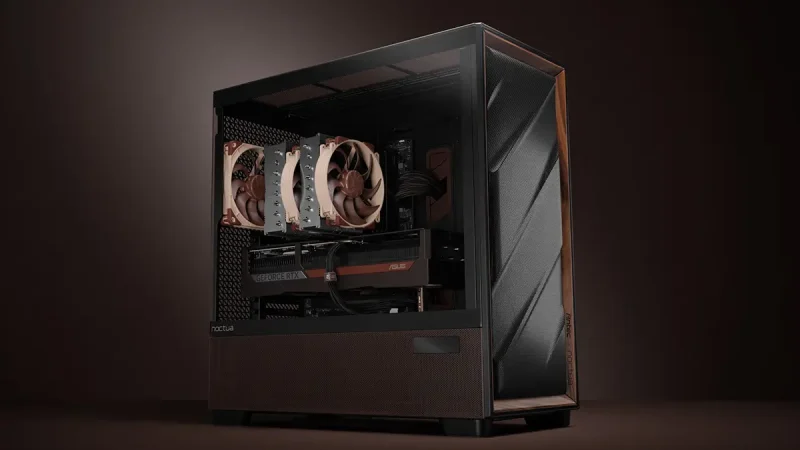 Antec & Noctua Rilis Flux Pro Noctua Edition: Sasis Kasta Tertinggi untuk Pencinta Kesunyian