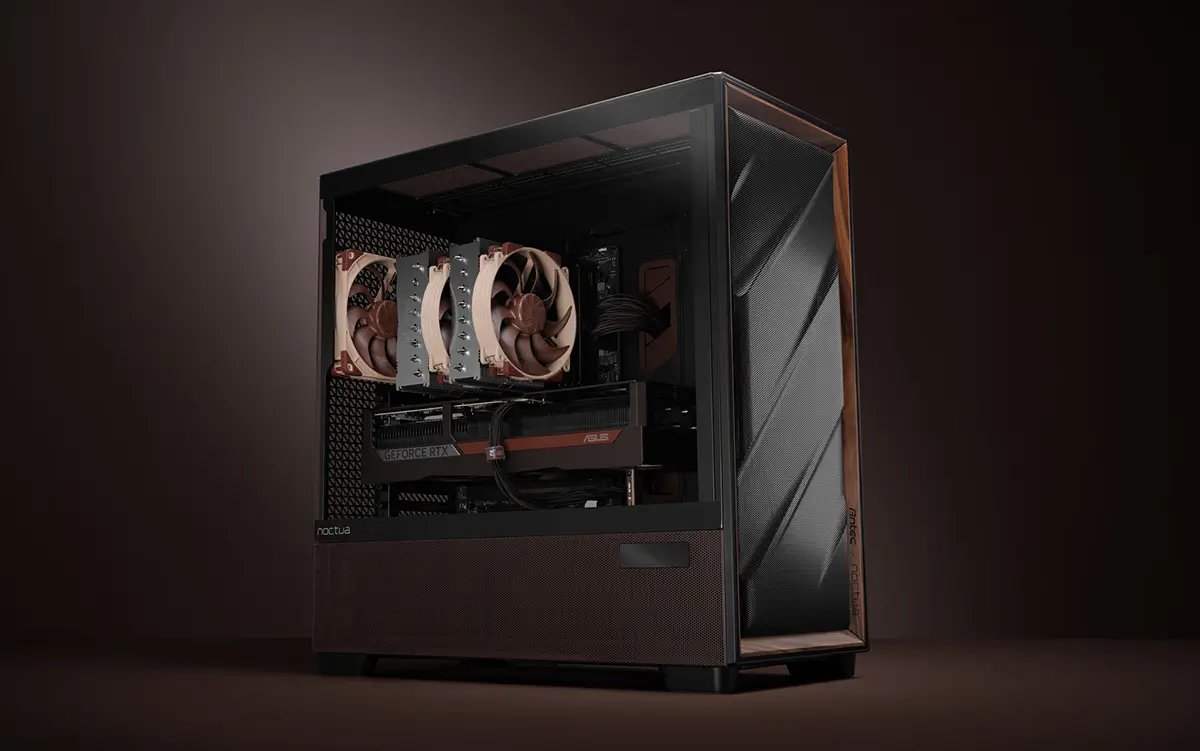 Antec & Noctua Rilis Flux Pro Noctua Edition: Sasis Kasta Tertinggi untuk Pencinta Kesunyian