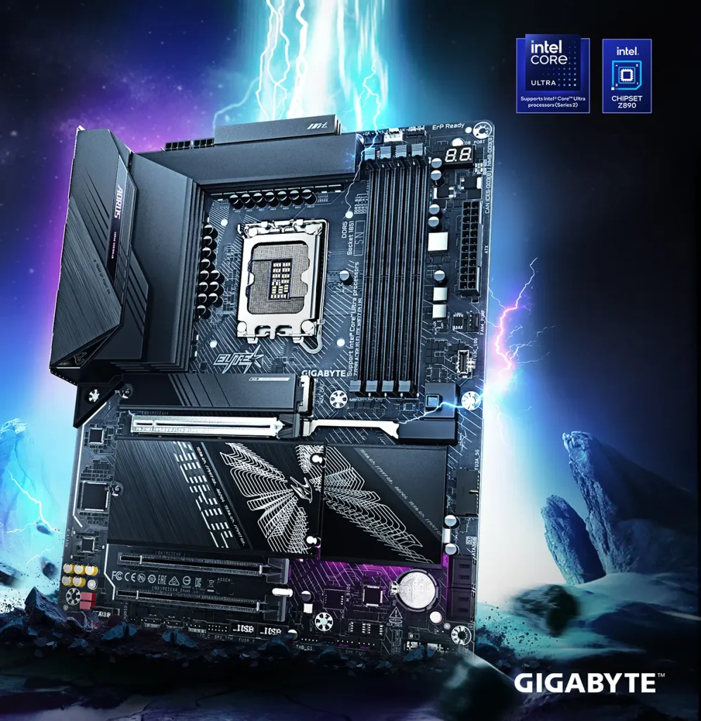 GIGABYTE Rilis Motherboard Z890 PLUS Series: Ultra Turbo Mode & DDR5 Up To 10.000 MT/s