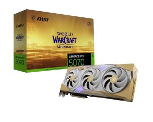 MSI x World of Warcraft: RTX 5070 Edisi "Midnight" Resmi Meluncur!