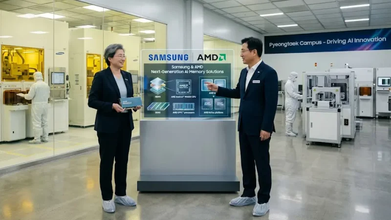 Duet Maut Samsung & AMD: Siapkan HBM4 Super Kencang Buat Tantang NVIDIA!