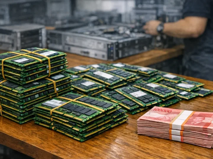 Hampir Jadi Sampah, 72 Keping RAM Server Bekas Kini Bernilai 300 Jutaan