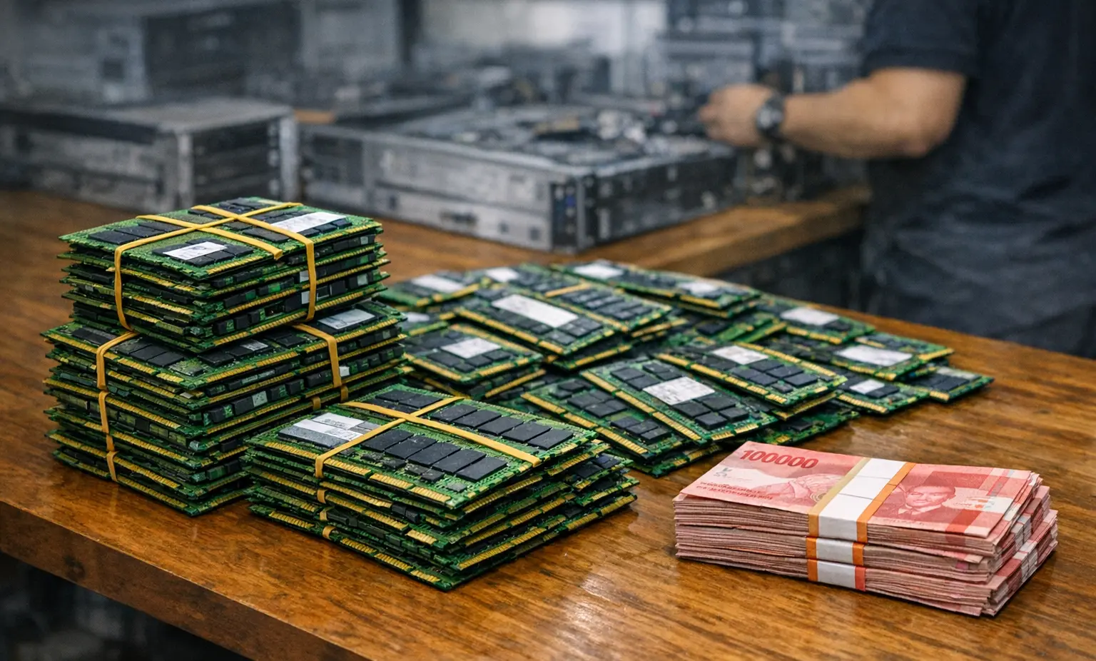 Hampir Jadi Sampah, 72 Keping RAM Server Bekas Kini Bernilai 300 Jutaan