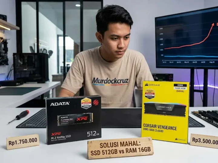 Dilema Rakit PC 2026: Solusi Mahal Antara SSD 512GB vs RAM 16GB