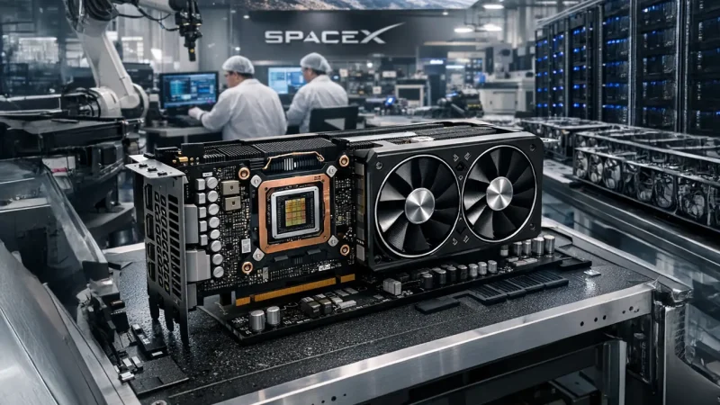 Kurangi Ketergantungan NVIDIA, SpaceX Berencana Produksi GPU Sendiri