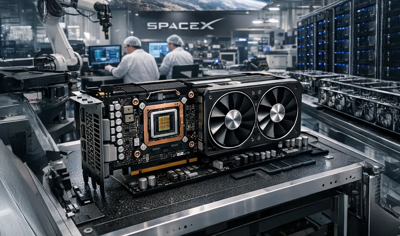 Kurangi Ketergantungan NVIDIA, SpaceX Berencana Produksi GPU Sendiri