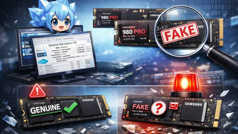 CrystalDiskInfo Rilis Update Terbaru: Kini Bisa Deteksi SSD Samsung Palsu!