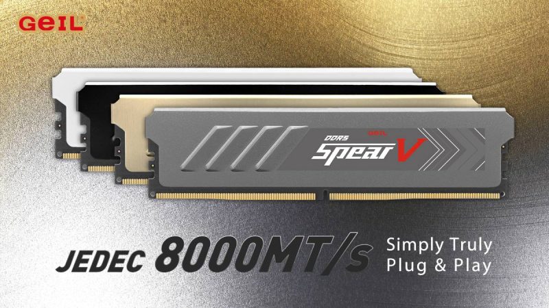 GeIL Siap Gebrak Computex 2026: RAM 8000 MT/s Standar JEDEC, Kencang Tinggal Colok!