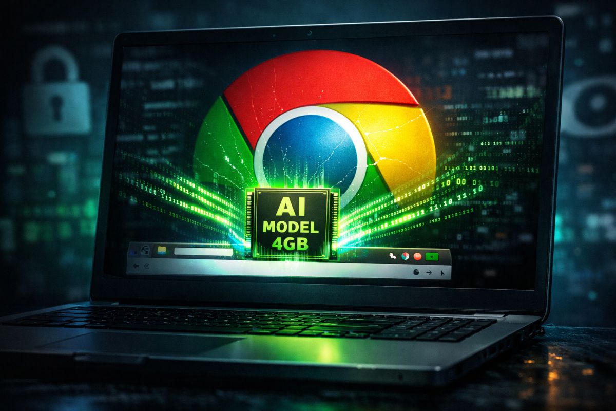 Chrome Diam-diam “Tanam” Model AI 4 GB di PC Tanpa Izin & Susah Dihapus!