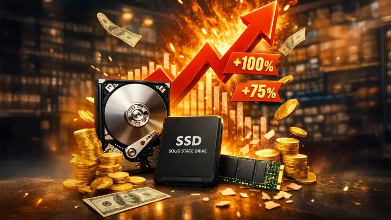 Harga HDD & SSD Makin “Gila”: AI Lahap Semua Stok, Gamer Kebagian Ampas?