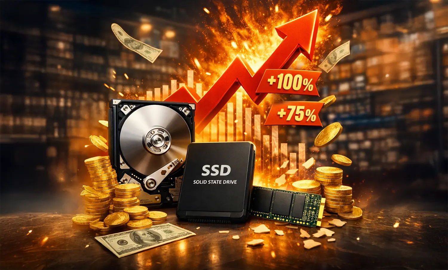 Harga HDD & SSD Makin “Gila”: AI Lahap Semua Stok, Gamer Kebagian Ampas?