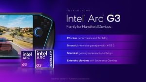 Gebrakan Baru Intel: Rilis Prosesor Arc G3 Series Khusus Konsol Handheld PC