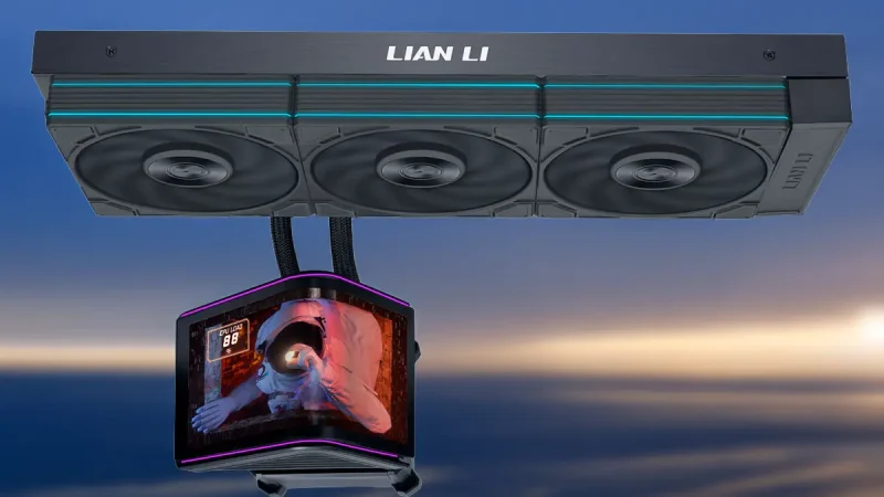 Lian Li Luncurkan AIO Liquid Cooler HydroShift II OLED Curved 360