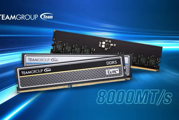 TEAMGROUP Hadirkan Varian Baru ELITE DDR5 8000 MT/s: Kencang Tapi Irit Daya!