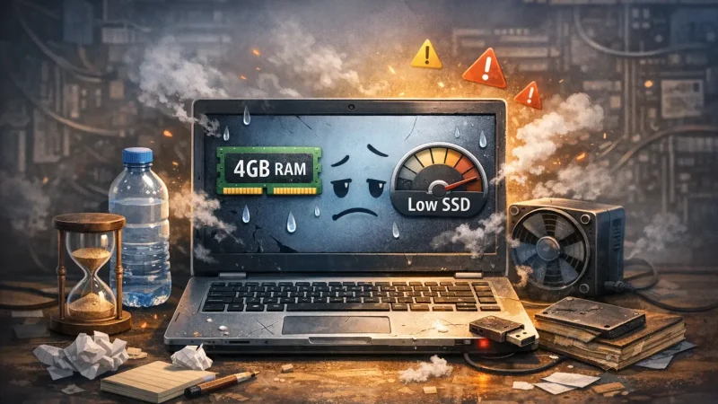 Tips Diet Ketat Bertahan dengan RAM 4GB & SSD Minim di 2026