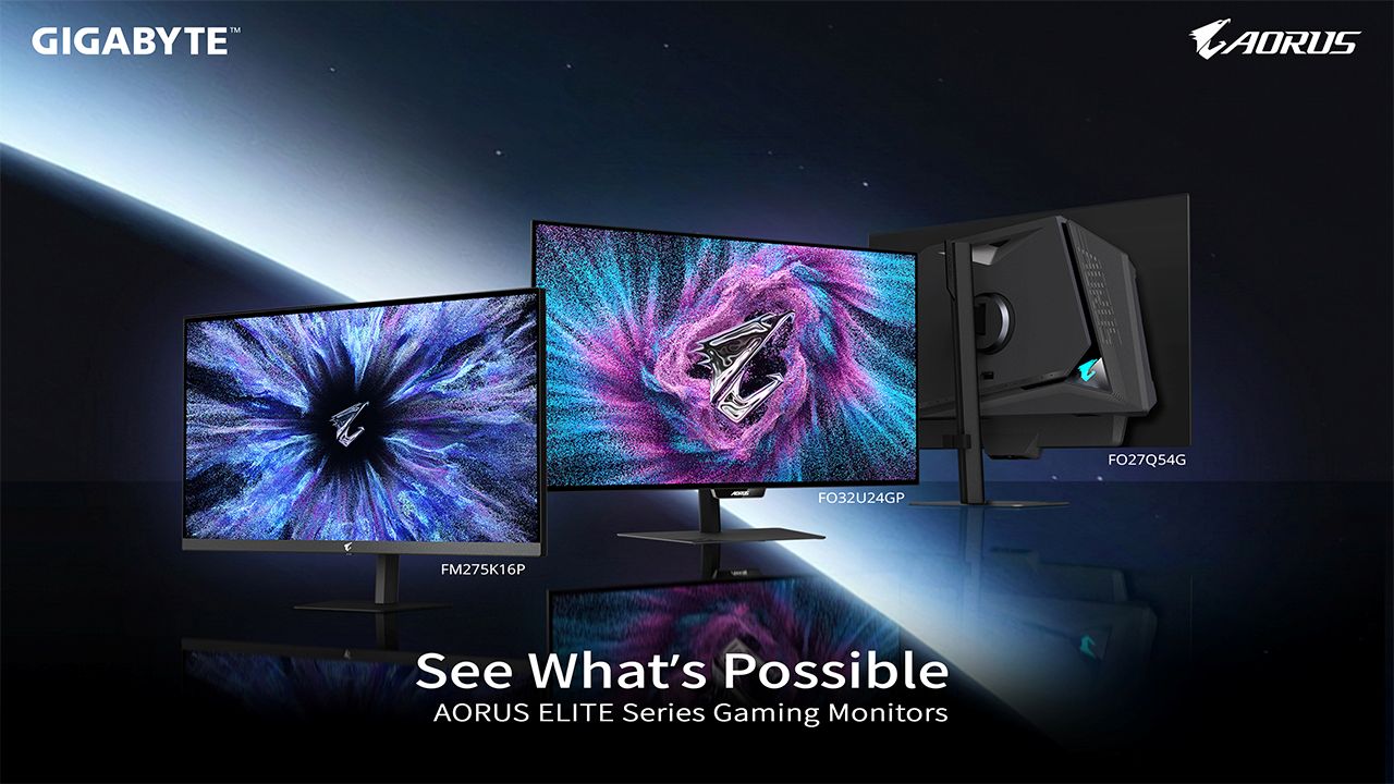 GIGABYTE Perkenalkan Monitor Gaming AORUS ELITE Series dengan Teknologi OLED & Mini LED