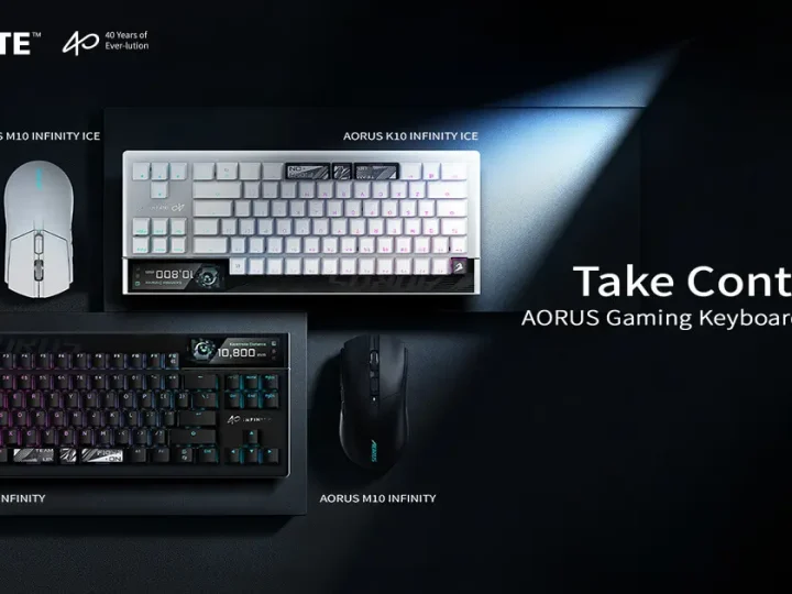 GIGABYTE Rilis Periferal Gaming AORUS INFINITY di COMPUTEX 2026