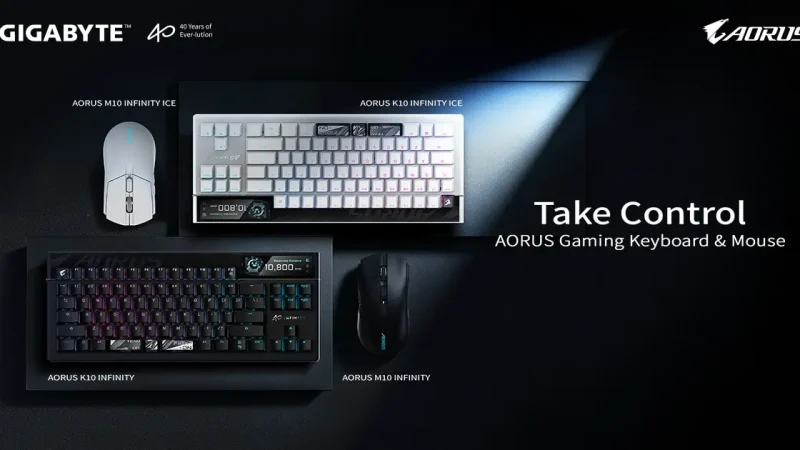 GIGABYTE Rilis Periferal Gaming AORUS INFINITY di COMPUTEX 2026
