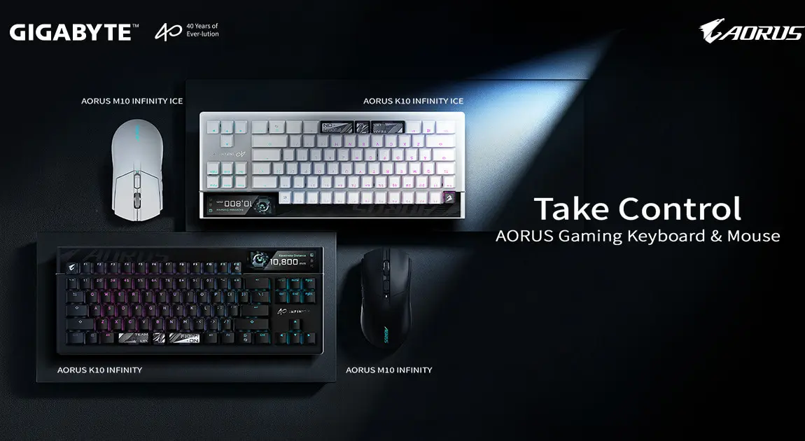 GIGABYTE Rilis Periferal Gaming AORUS INFINITY di COMPUTEX 2026