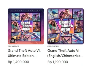 Pre-Order GTA VI Resmi Dibuka, Harga Ternyata Lebih “Murah” dari Versi Global
