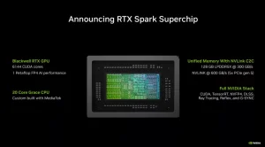 NVIDIA Umumkan Prosesor RTX Spark untuk Windows on Arm