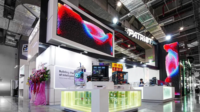 Patriot Pamerkan RAM Viper Steel 5 8000 MT/s & SSD Gen5 di COMPUTEX 2026