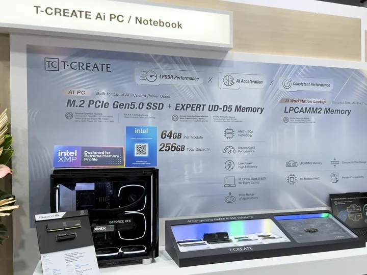 TEAMGROUP Pamerkan Lini T-CREATE Populer untuk Komputasi Generative AI di COMPUTEX 2026