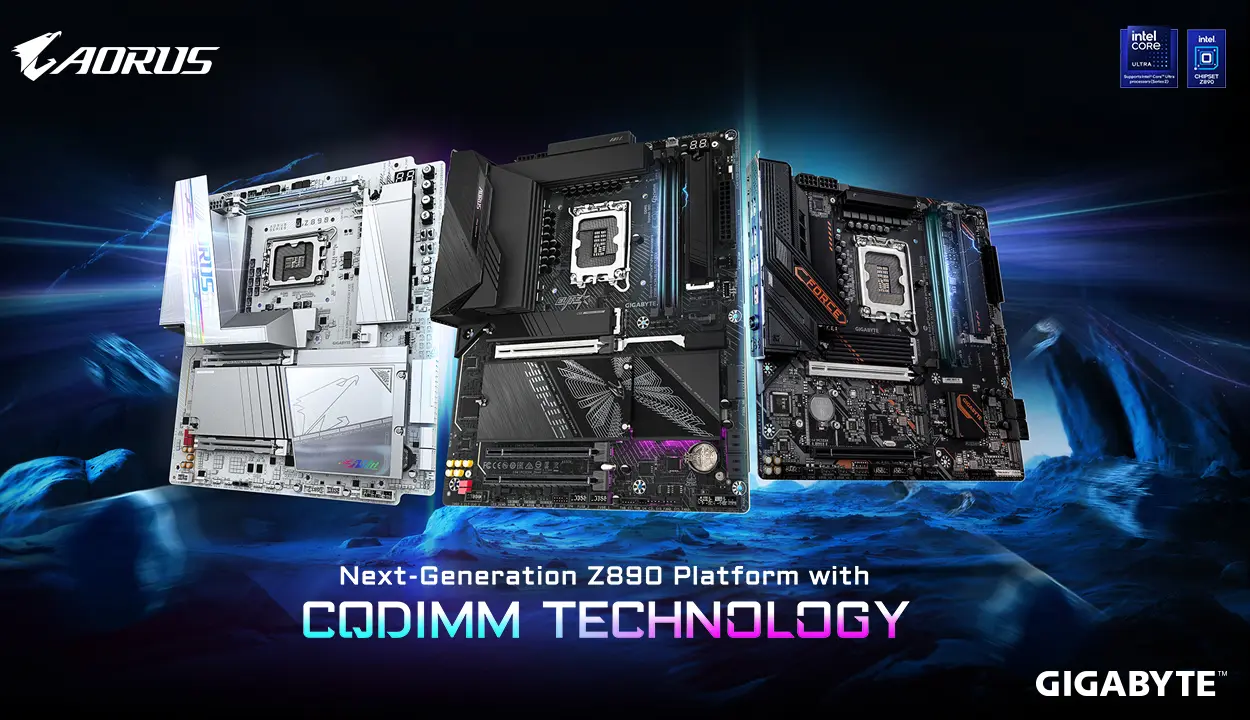 Mengenal CQDIMM: Solusi RAM Kencang 10.400 MT/s dari GIGABYTE
