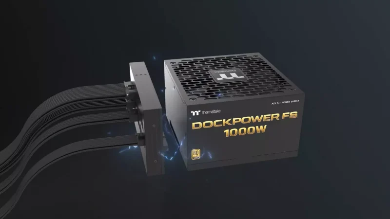 Revolusi Power Supply di COMPUTEX 2026: Thermaltake Dockpower ~ Upgrade Watt Tanpa Bongkar Kabel!
