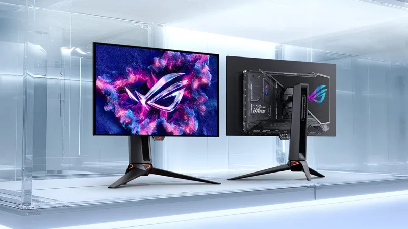 ASUS Rilis Monitor ROG Swift OLED PG27UCWM & PG32UCWM 4K Tandem