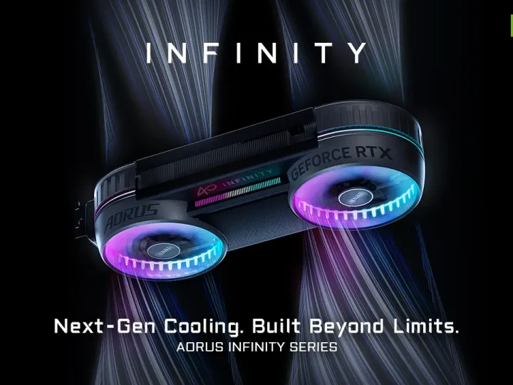 GIGABYTE Resmi Rilis AORUS RTX 5080 INFINITY & INFINITY WOOD: Desain Estetik & Fitur Project Stealth!