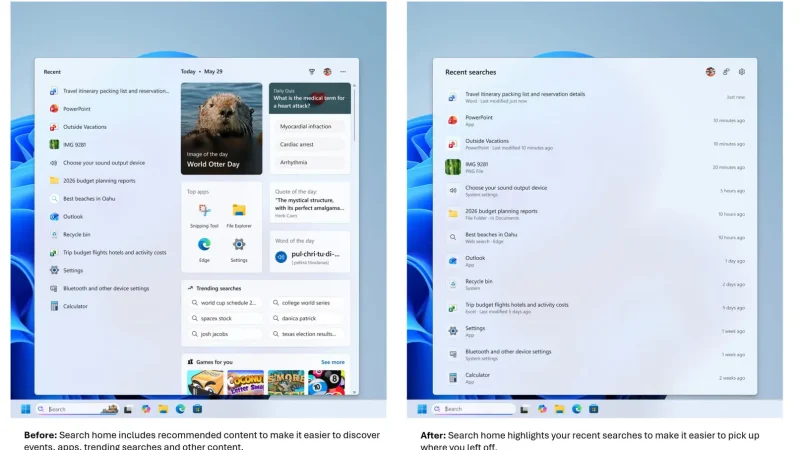 Akhirnya! Microsoft Rombak Total Windows Search di Windows 11
