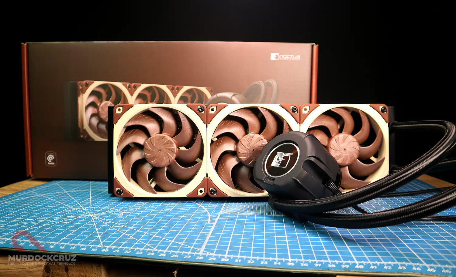 Review Noctua NL-LC1-36: Akhirnya Sekte Cokelat Bikin AIO Liquid Cooler!