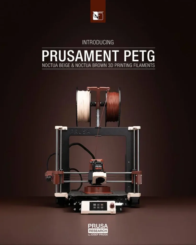 Noctua & Prusa Rilis Filament PETG Warna Khas: Solusi Modding PC Tahan Panas