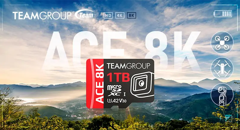 TEAMGROUP ACE 8K MicroSDXC: Standar Memori Kamera 8K, Benefitnya Apa?
