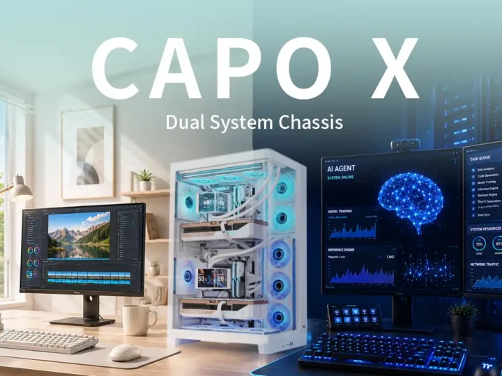 Thermaltake CAPO X: Sasis Dua Sistem dalam Satu Rumah, Solusi Cerdas atau Gimmick?
