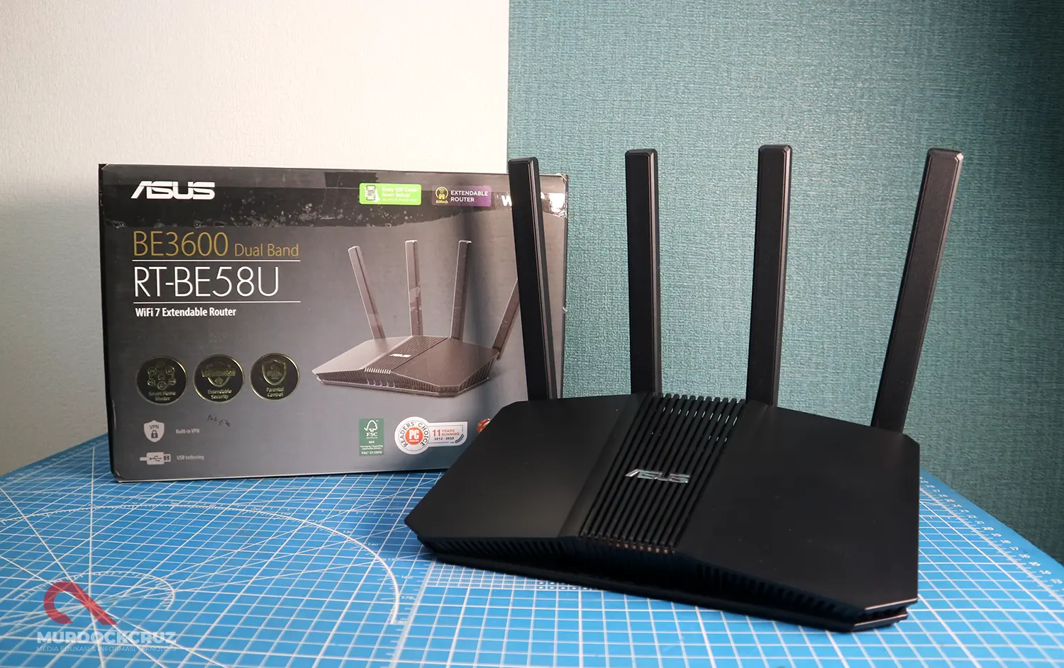 Review ASUS RT-BE58U: Solusi Router Wi-Fi 7 Kencang untuk Rumah Pintar