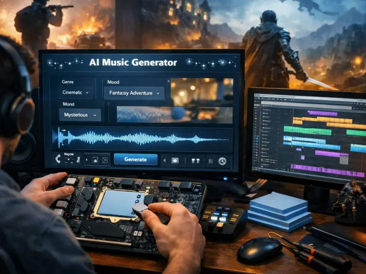 Solusi Hemat Bikin Musik Latar Film & Game Indie via AI Song Generator