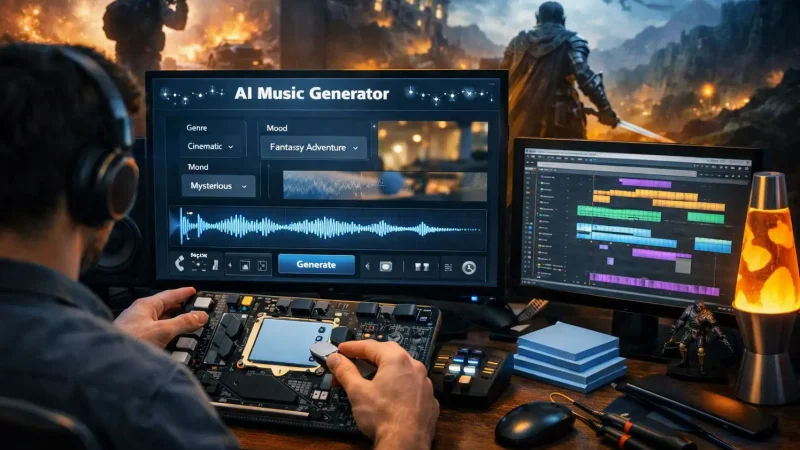 Solusi Hemat Bikin Musik Latar Film & Game Indie via AI Song Generator