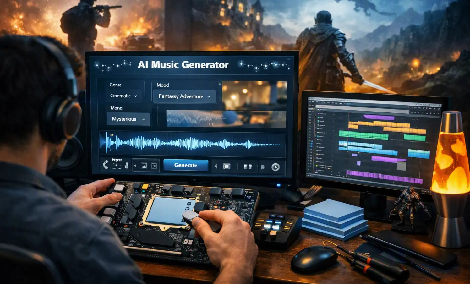 Solusi Hemat Bikin Musik Latar Film & Game Indie via AI Song Generator