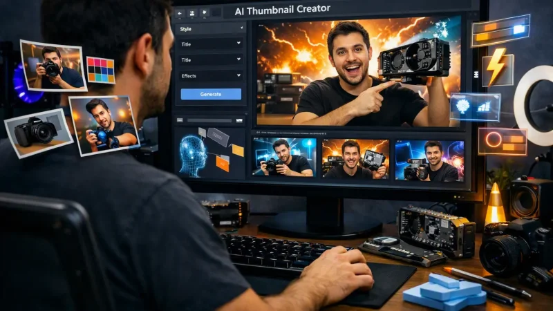 Tips Membuat Thumbnail Konten Keren & Konsisten Pakai AI