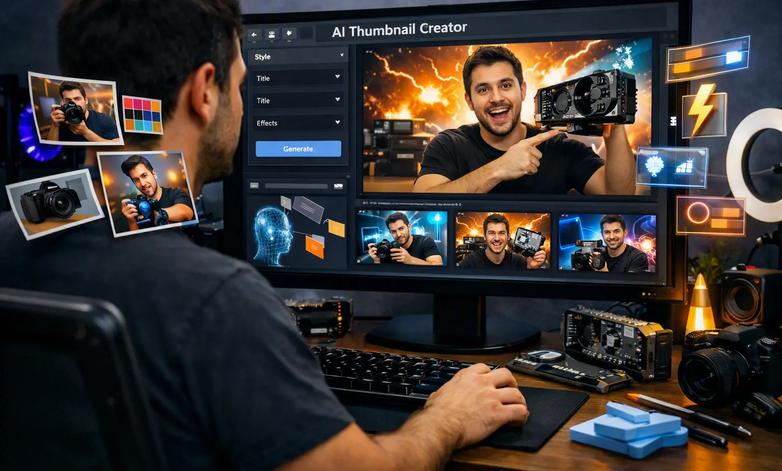 Tips Membuat Thumbnail Konten Keren & Konsisten Pakai AI
