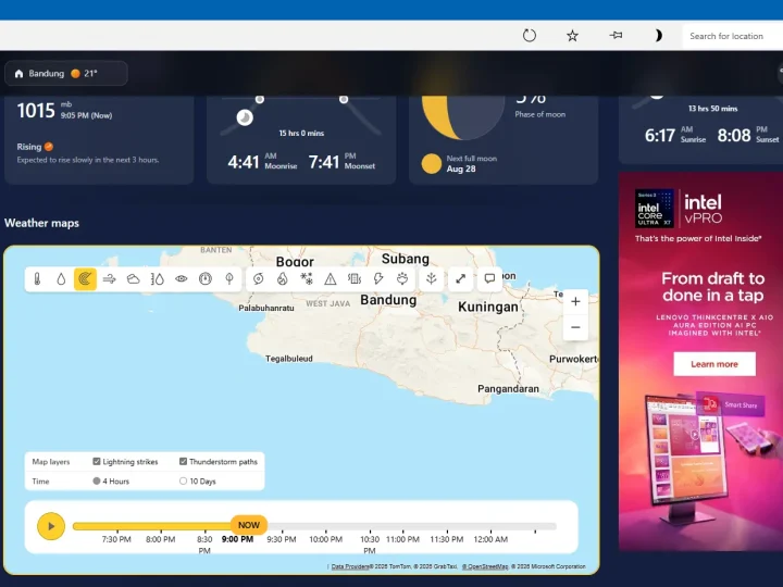 Parah! Aplikasi Weather Windows 11 Makan RAM 1GB & Banyak Iklan