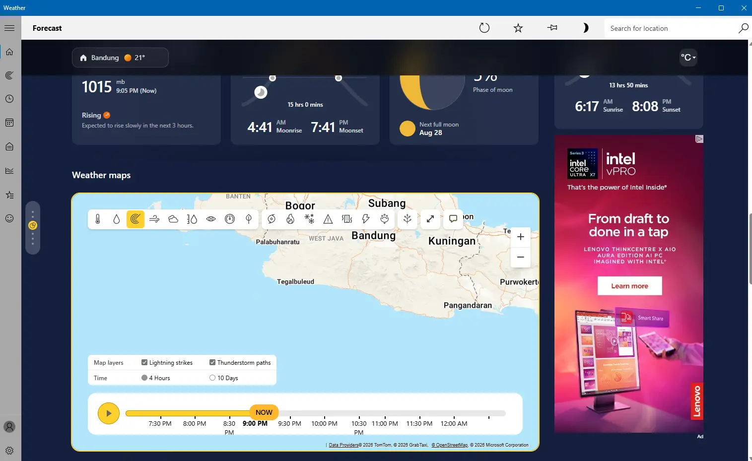 Parah! Aplikasi Weather Windows 11 Makan RAM 1GB & Banyak Iklan