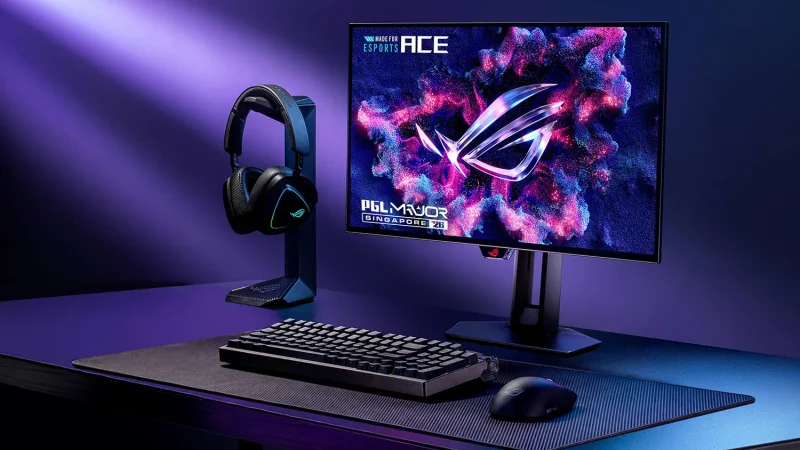 ASUS ROG Ace Collection: Mouse 8K Hz & Monitor OLED 720Hz