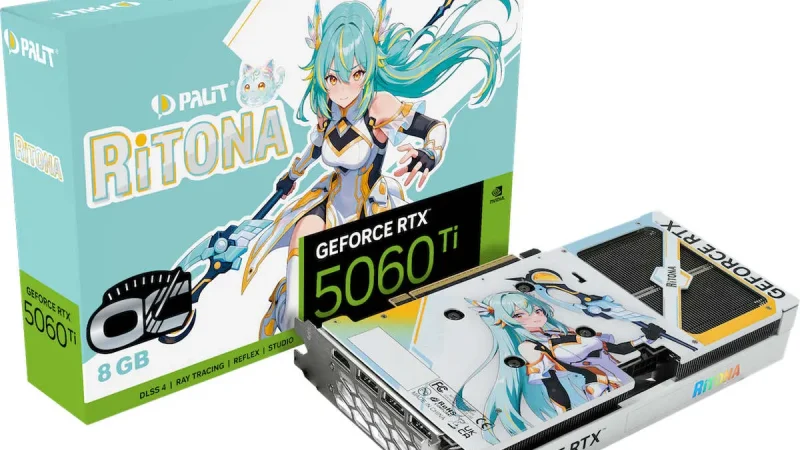 PALIT Luncurkan GeForce RTX™ 5060 Ti 8GB RiTONA OC Edition!