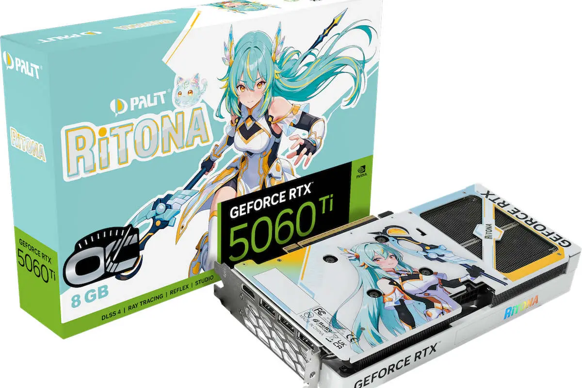 PALIT Luncurkan GeForce RTX™ 5060 Ti 8GB RiTONA OC Edition!