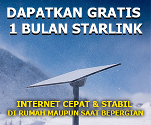 Promo Starlink Gratis 1 Bulan