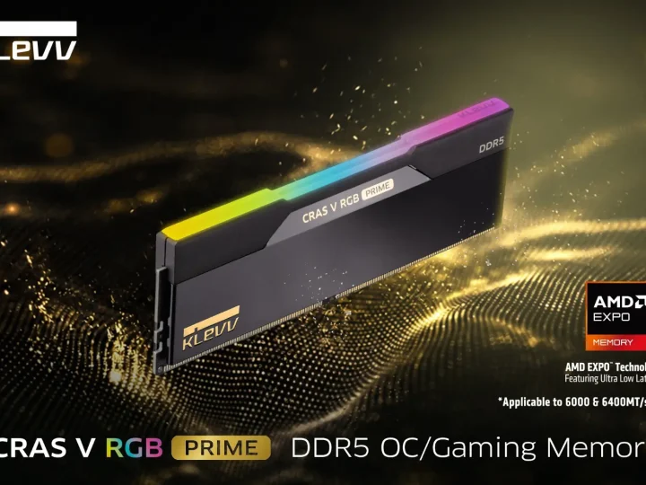 KLEVV Rilis Memori DDR5 CRAS V RGB PRIME: Latensi CL26 & AMD EXPO ULL