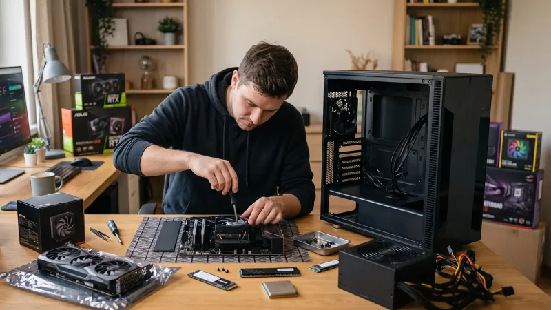 Kiamat Rakit PC Q4 2026: VGA, SSD & CPU Naik Gila-Gilaan, Mau Lari ke Mana?